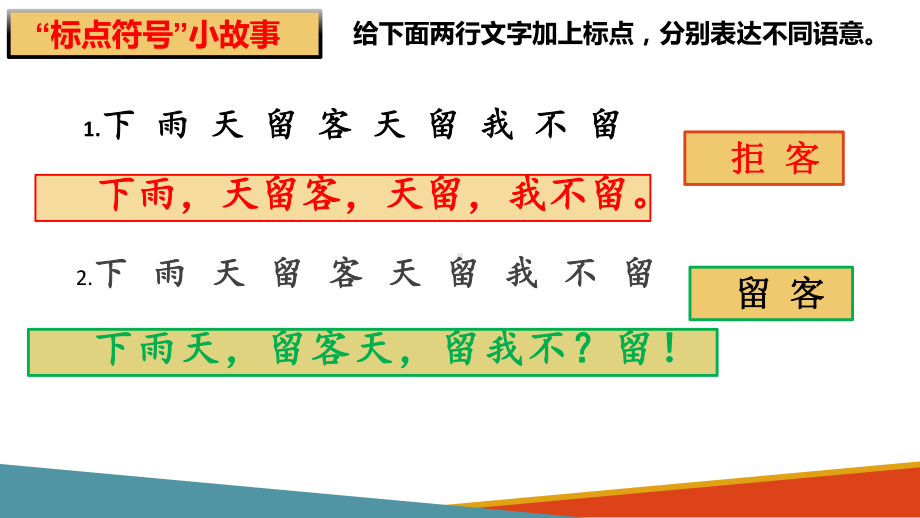 2025届高考语文一轮复习：标点符号传情达意之道——“标点符号”题型分析 ppt课件.pptx_第2页