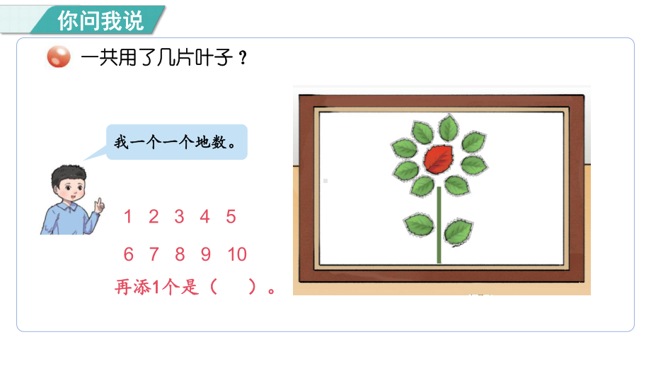 四漂亮的粘贴画信息窗1 11~20各数的认识 （ 课件）青岛版数学一年级下册.pptx_第3页