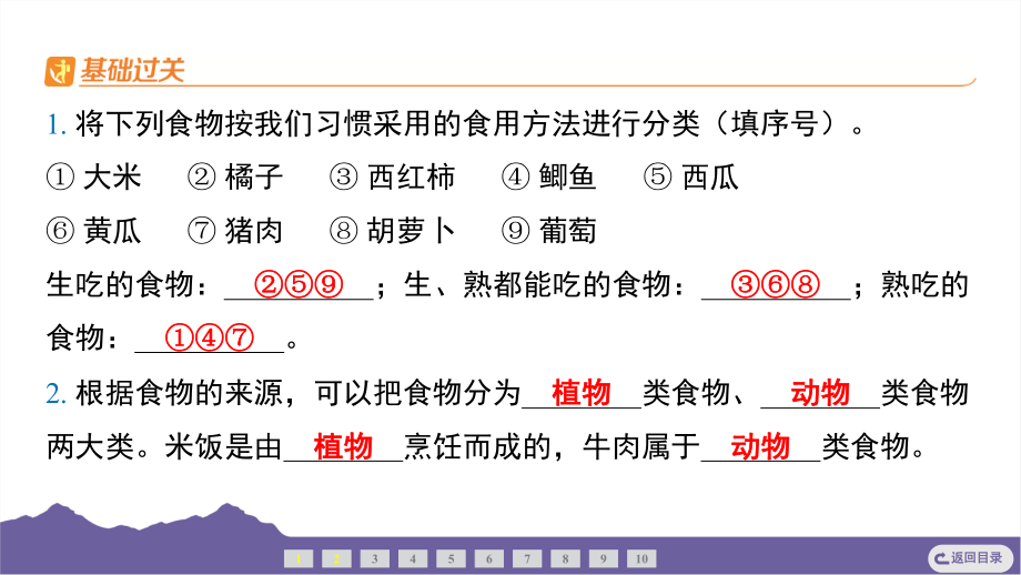 2.4一天的食物课件-2024-2025学年度- 教科版科学四年级上册.pptx_第3页