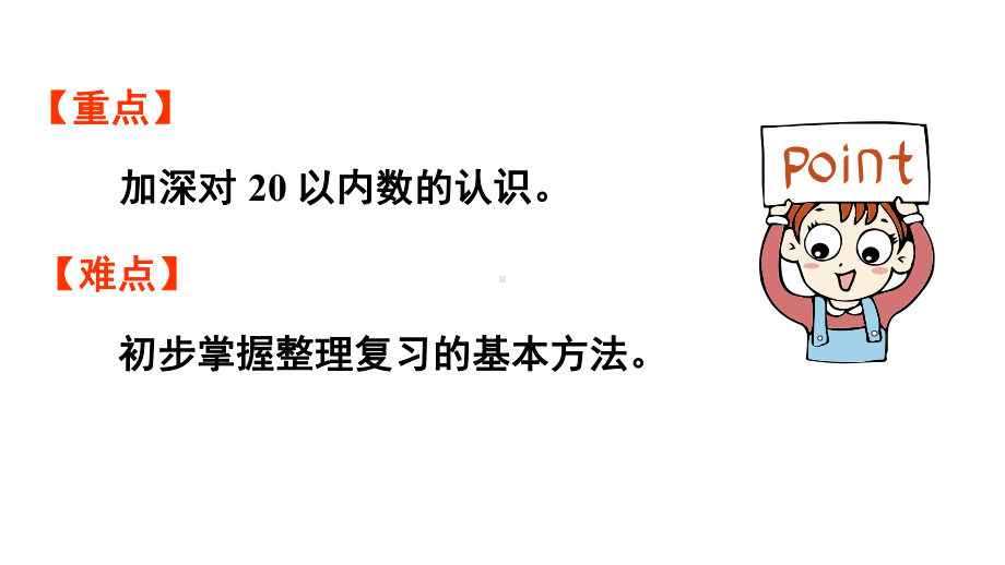 小学数学新人教版一年级上册第六单元复习与关联第1课时《20以内数的认识》教学课件（2024秋）.pptx_第3页