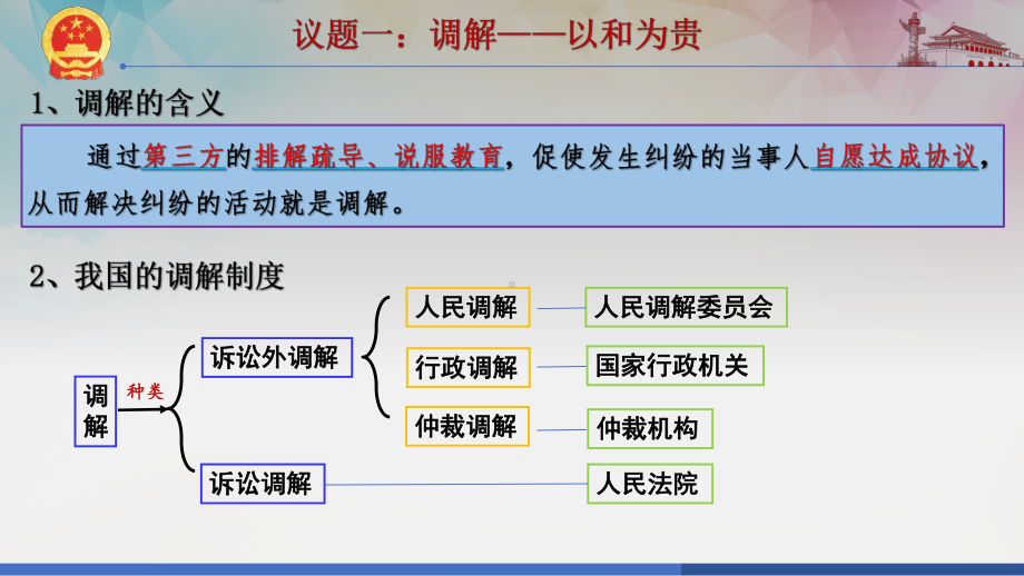 第四单元社会争议解决 ppt课件-2024届高考政治二轮复习统编版选择性必修二法律与生活.pptx_第3页