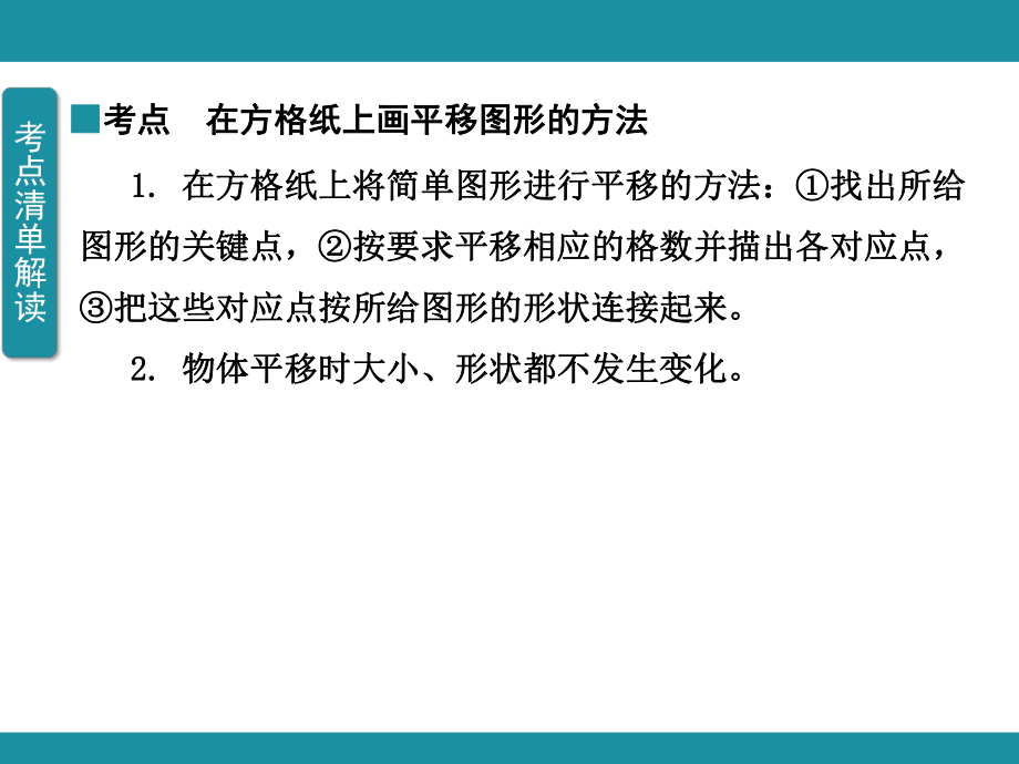 二 轴对称和平移 单元知识考点梳理2（课件）-2024-2025学年北师大版数学五年级上册.pptx_第3页