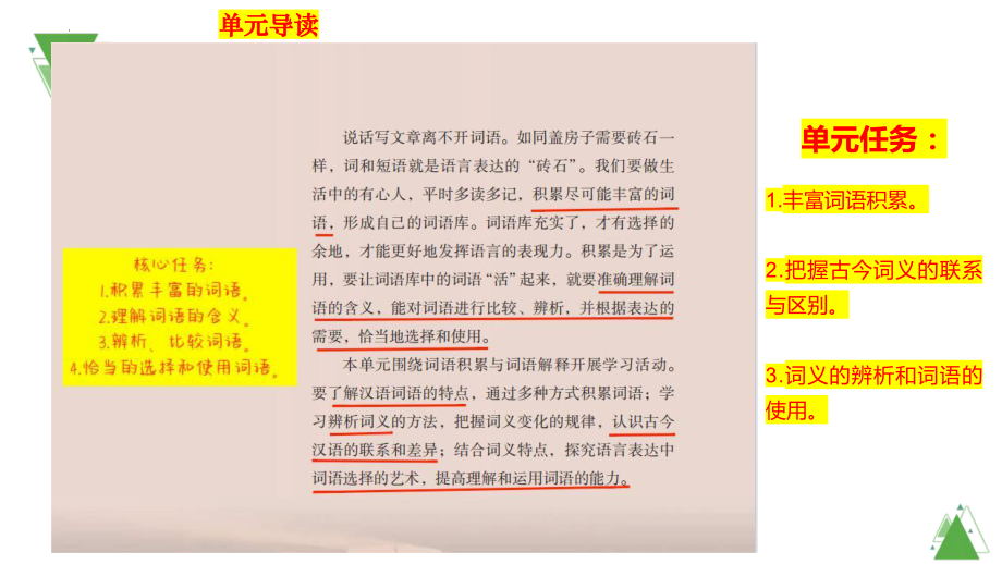 2025届高三语文教材梳理一轮复习 第八单元 -语文一轮复习 ppt课件.pptx_第2页