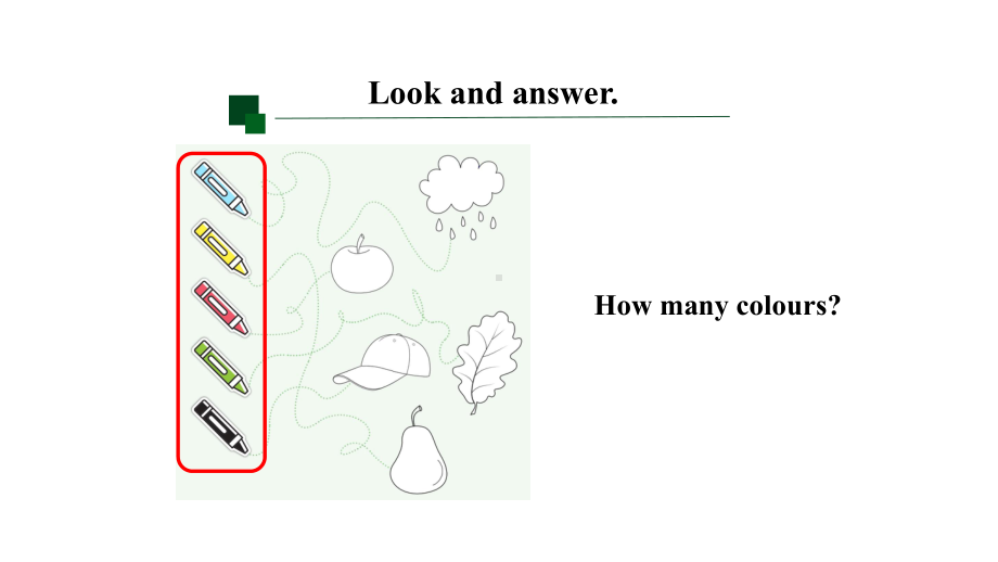 Unit6 Colours Lesson2 Let’s have fun! & Let’s do it! & Let’s explore! （ppt课件）(共23张PPT)-2024新外研版（新交际）一年级上册《英语》.pptx_第3页