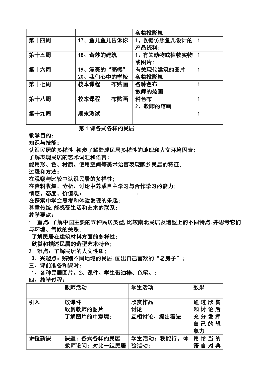 全册（教案）-2024-2025学年岭南版美术三年级上册.docx_第2页