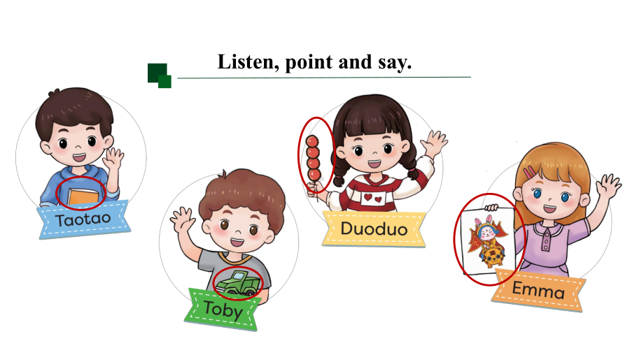 Unit1 Hello Lesson 1 Let’s start! & Let’s read! （ppt课件） (共17张PPT)-2024新外研版（新交际）一年级上册《英语》.pptx_第3页