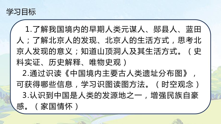 1.1 远古时期的人类活动ppt课件-（2024部）统编版七年级上册《历史》.pptx_第3页