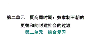 （2024部）统编版七年级上册《历史》第二单元夏商周时期 综合复习ppt课件.pptx