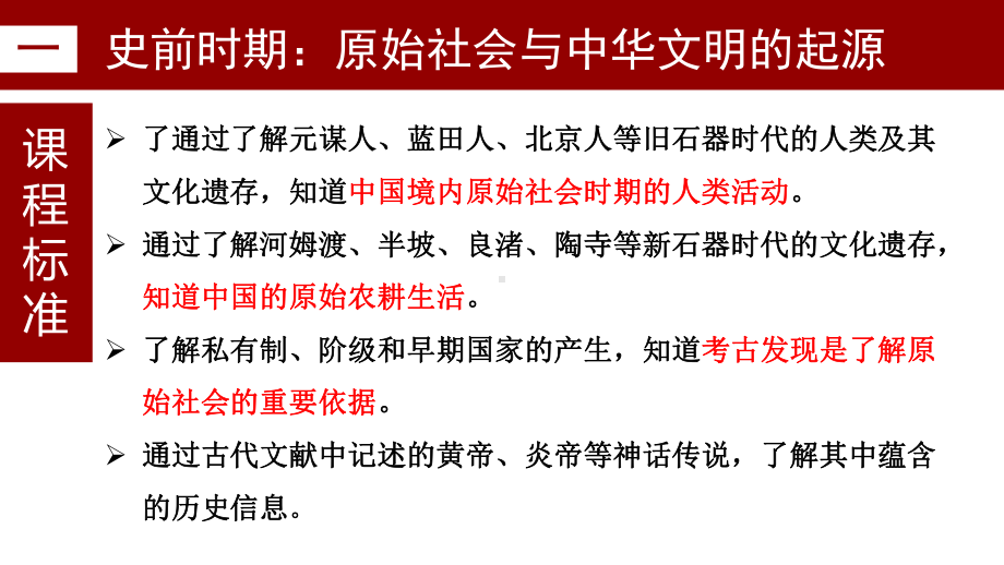 （2024部）统编版七年级上册《历史》第一单元 史前时期：原始社会与中华文明的起源 复习ppt课件.pptx_第3页