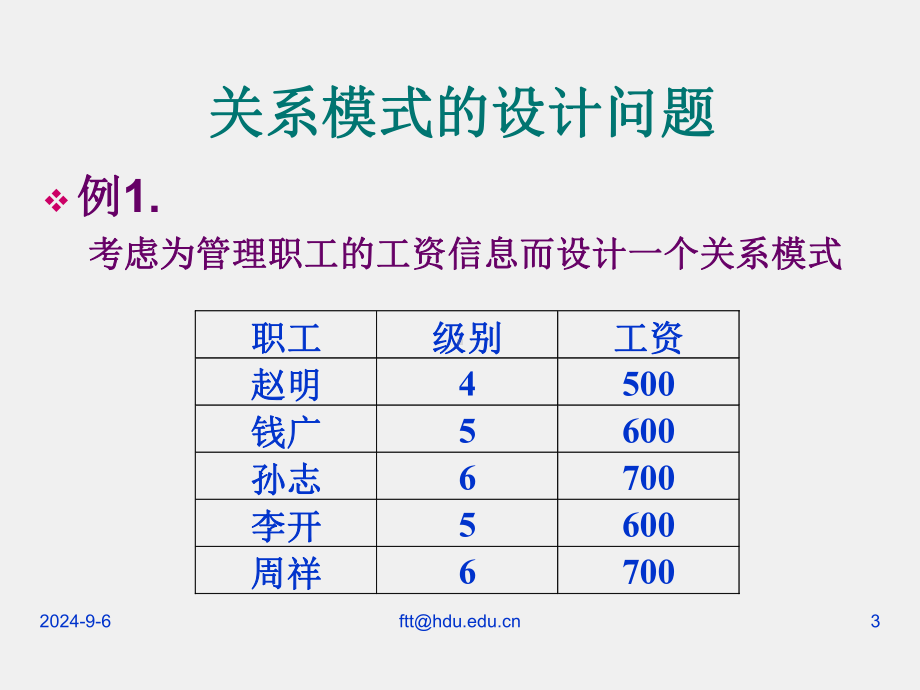 《数据库原理》课件第7章 关系数据库规范化理论.ppt_第3页