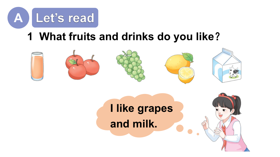 Unit 5Drinks and fruits Lesson 3 第1课时 （ppt课件）(共21张PPT)-2024新人教精通版（三起）三年级上册《英语》.pptx_第3页