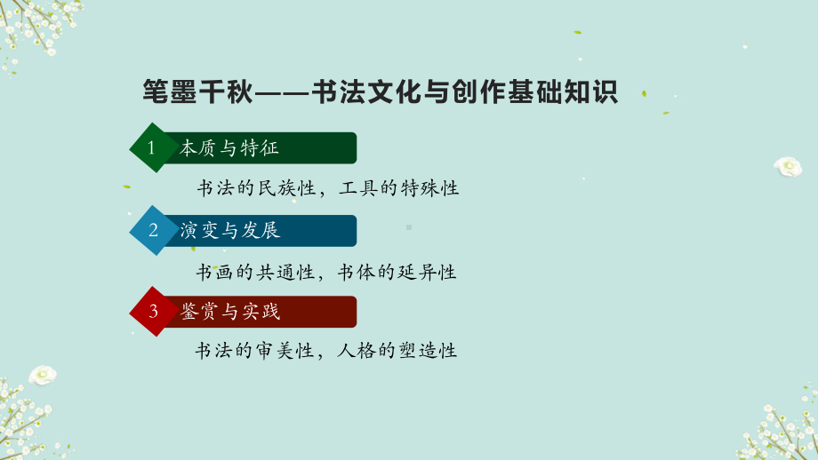 2.1 笔墨千秋——书法文化与创作基础知识 ppt课件-2024新人美版（2019）《高中美术》选择性必修第二册.pptx_第2页