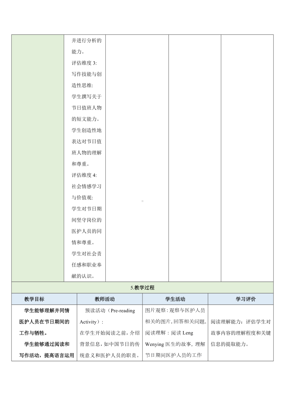 Unit 4 Time to celebrate 第5课时教学设计-2024新外研版七年级《英语》上册.docx_第3页