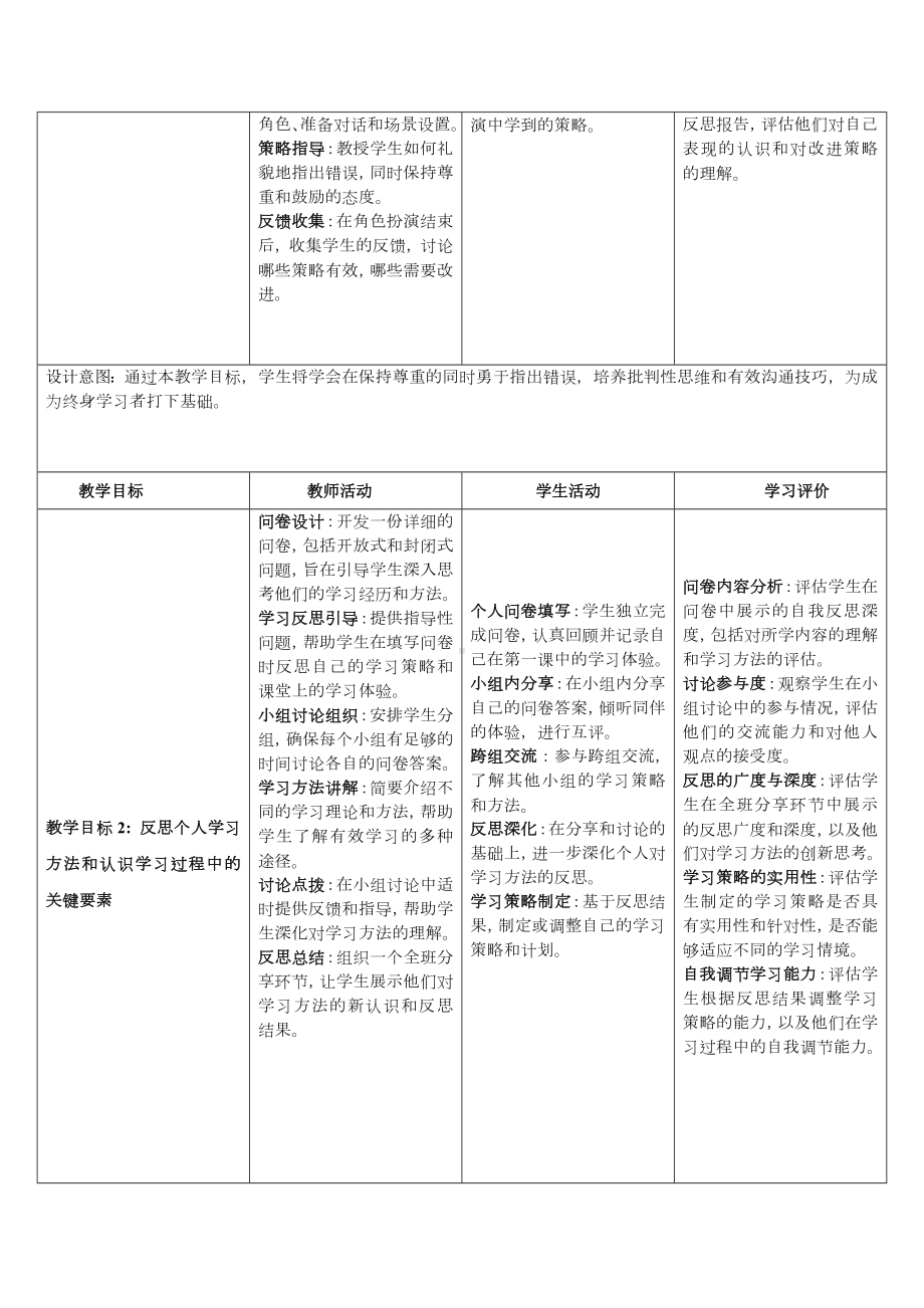 Unit 1 A new start 第2课时教学设计-2024新外研版七年级《英语》上册.docx_第3页