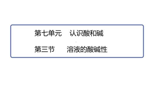 7.3溶液的酸碱性 ppt课件 (共28张PPT)-2025新鲁教版九年级下册《化学》.pptx