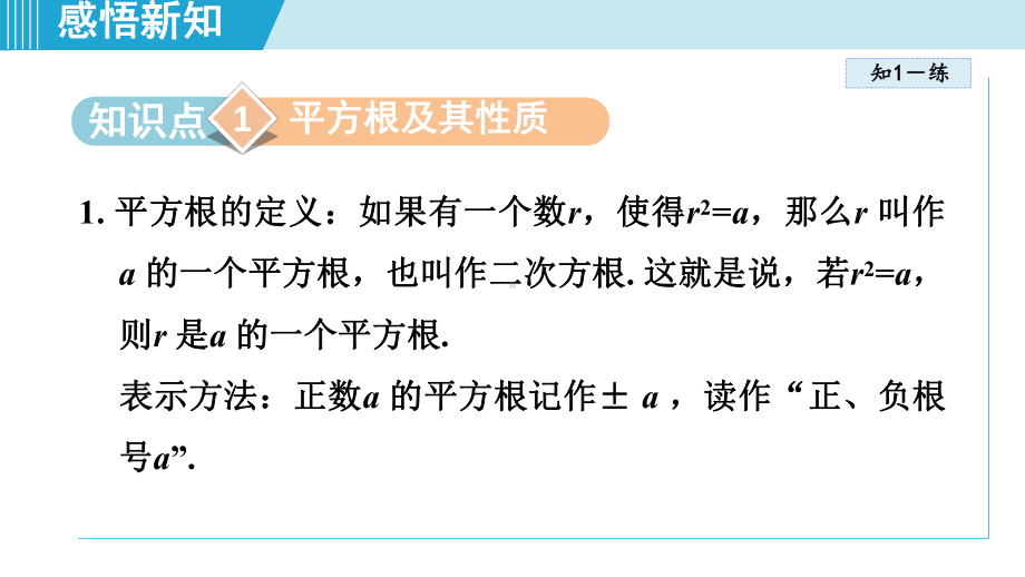 2.1 平方根课件 2024-2025学年湘教版数学七年级下册.pptx_第2页