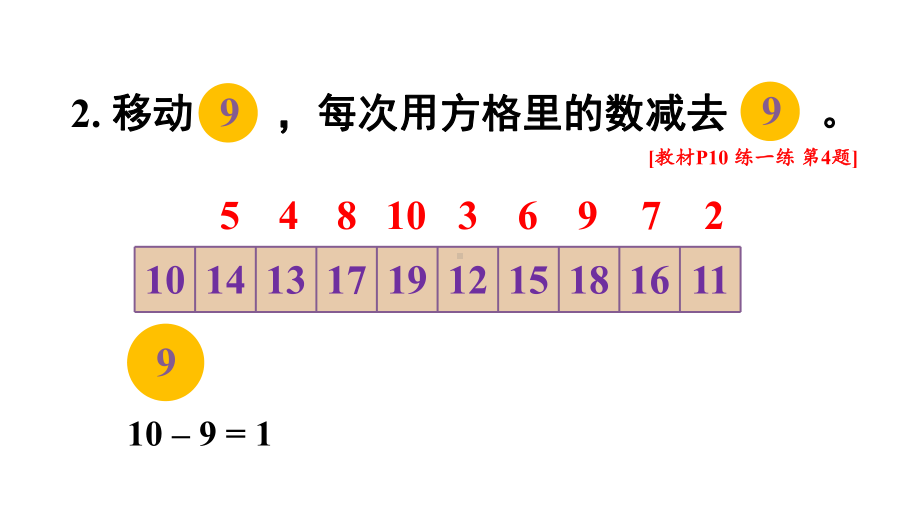 小学数学新人教版一年级下册第二单元第2课时 练一练教学课件2025春.pptx_第3页