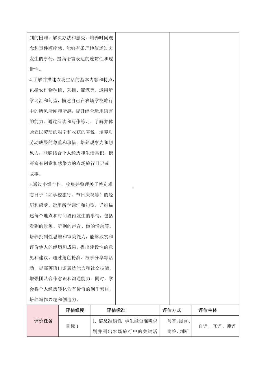 2025新人教版七年级下册《英语》Unit 7 A Day to Remember第四课时Section B 1a—1d教案（表格式）.docx_第3页