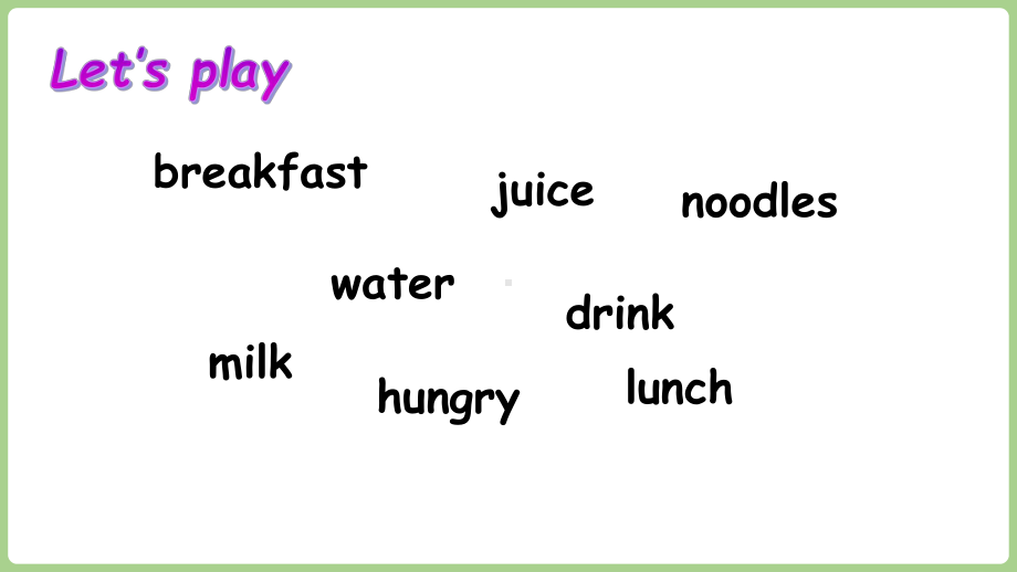 Unit 2Good food good health Lesson 4 Three meals a day（课件）2024-2025学年度冀教版英语三年级下册.pptx_第3页