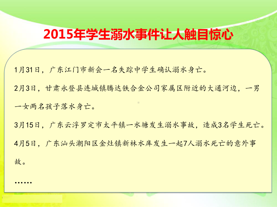 2024-2025学年江苏省南通市新桥中学主题班会-防溺水教育ppt课件.pptx_第3页